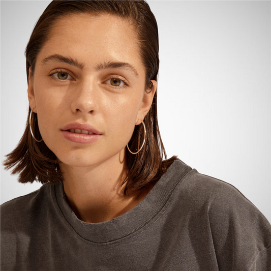April Recycled Medium-Size Hoop Earrings (8246775087312)