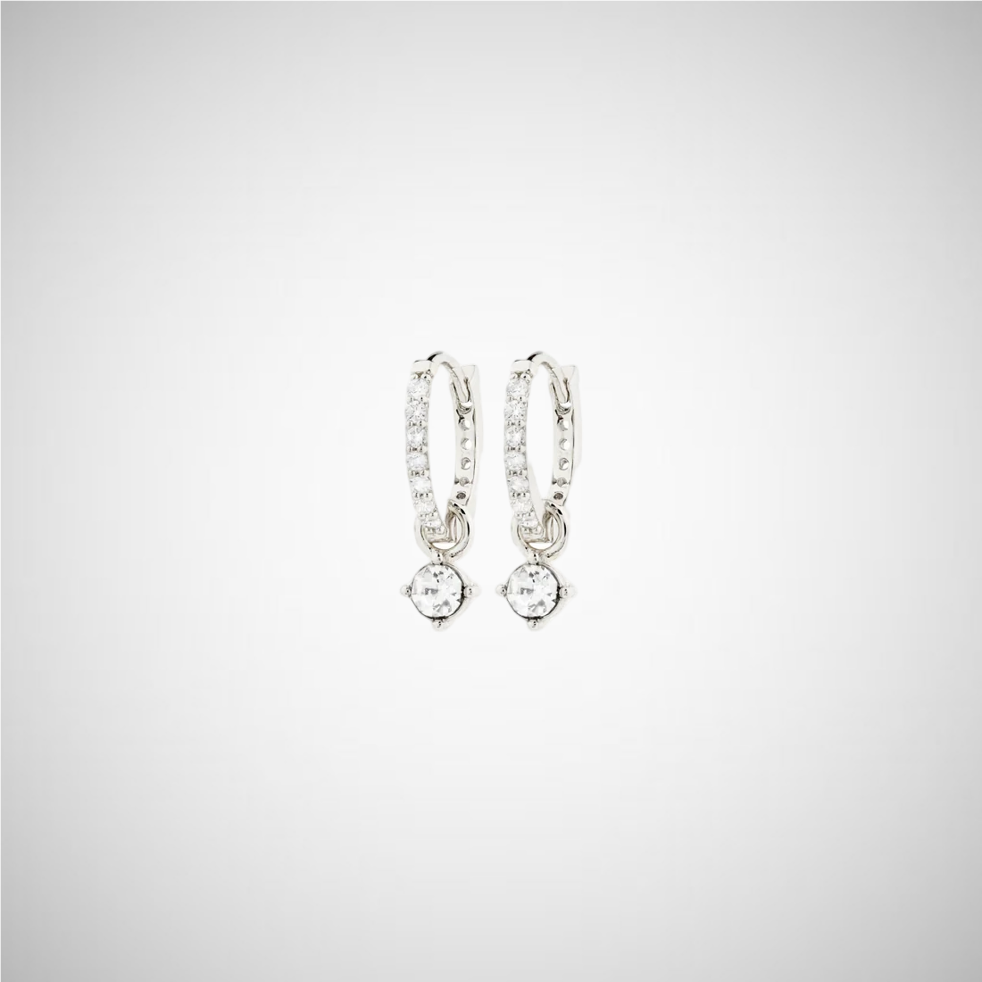 Joa Recycled Crystal Hoop Earrings (8246774464720)