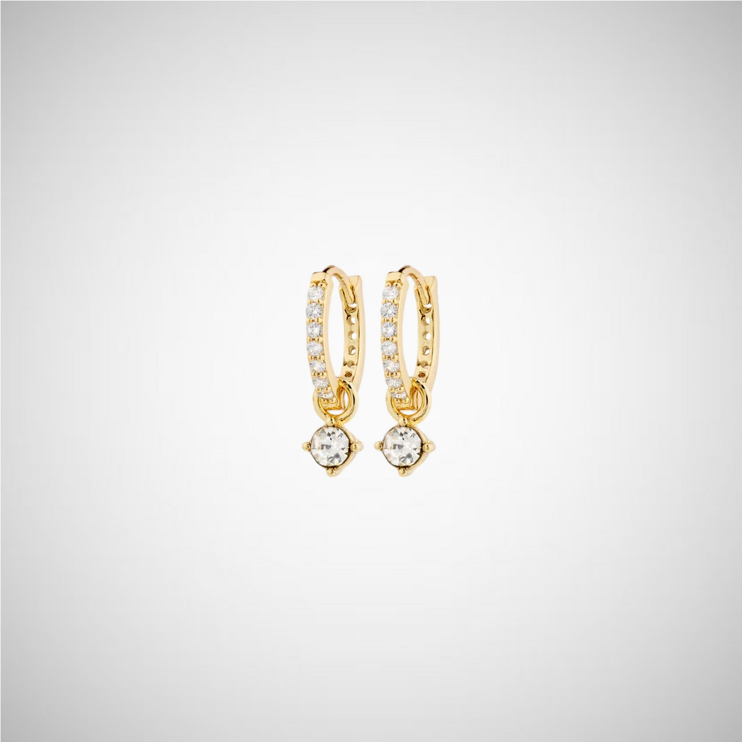 Joa Recycled Crystal Hoop Earrings (8246774497488)