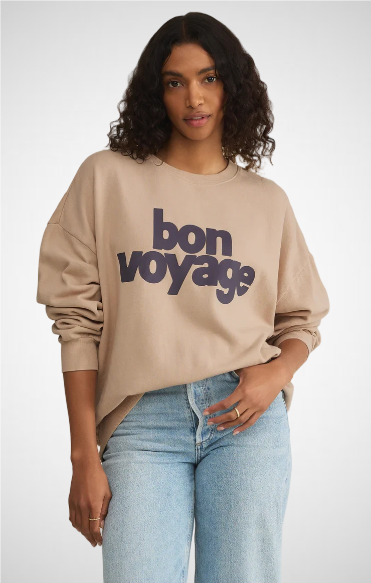 Bon Voyage Sunday Sweatshirt – Le Trunkshop