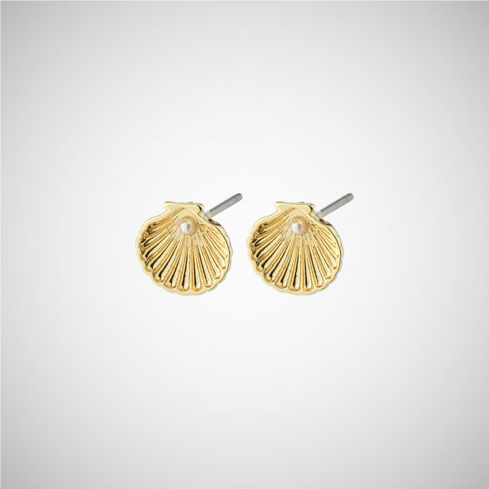 Opal Recycled Seashell Earrings (8246774792400)