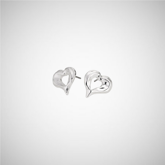 Tide Recycled Heart Earrings (8246773481680)