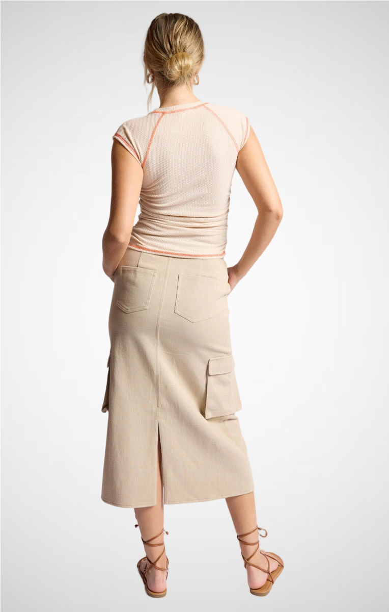 Talullah Contrast Stitch Knit Top (8254244880592)