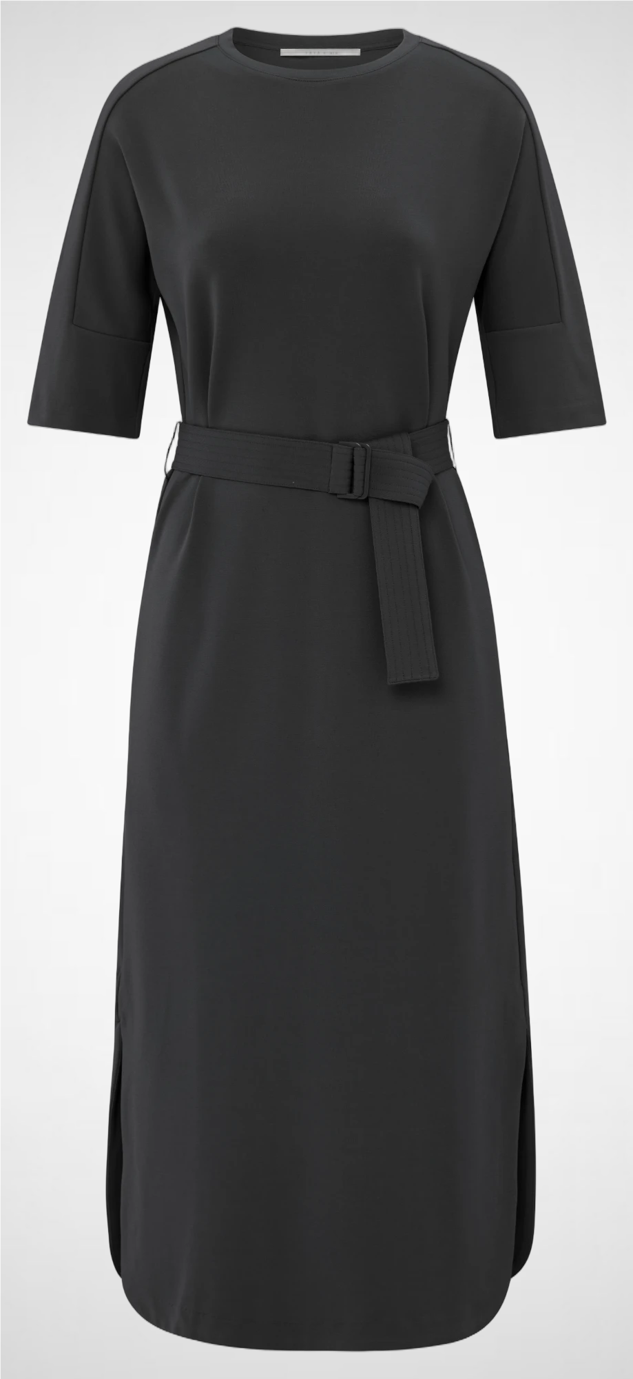Jersey Dress With Belt (8255629492432)