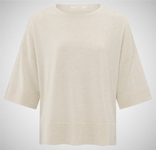 Charger l&#39;image dans la galerie, Oversize Fine Knitted Short Sleeve T-Shirt (8255629328592)
