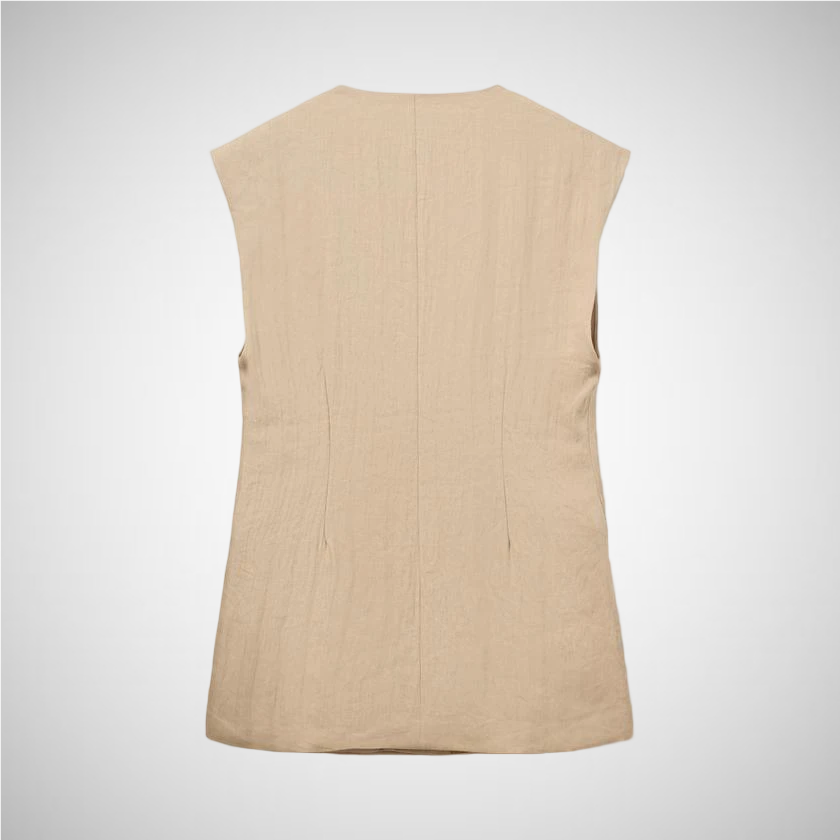 Tailored Single-Button Vest (8257186103504)