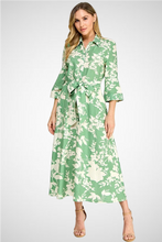 Charger l&#39;image dans la galerie, Floral Printed Shirt Dress (8259956703440)
