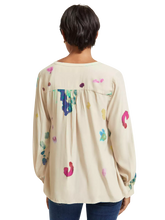 Load image into Gallery viewer, Lace Up Top With Balloon Sleeves (7980187746512)
