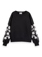 Load image into Gallery viewer, Embroidered Sleeve Sweatshirt (8002671116496)
