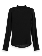 Load image into Gallery viewer, Shoulder Padded Long Sleeve Top (8002670395600)
