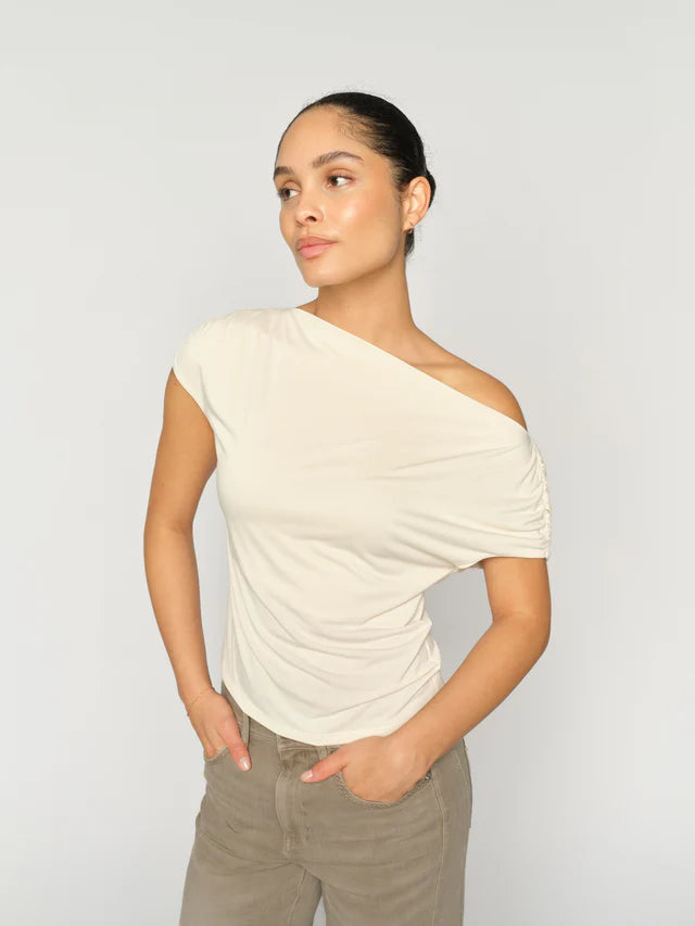 Shima Solid Sleeveless Tee