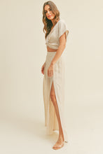 Load image into Gallery viewer, Textured Front Slit Pants (7915240259792)

