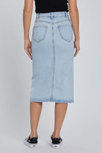 Load image into Gallery viewer, High Rise Midi Skirt with Front Slit (8027785756880)
