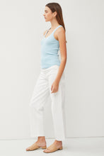 Load image into Gallery viewer, Solid Ribbed Scop Neck Knit Tank (8121755435216)
