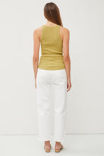 Charger l&#39;image dans la galerie, Solid Ribbed Scop Neck Knit Tank (8121755369680)
