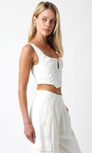 Load image into Gallery viewer, Stephanie Linen Top (8121754812624)
