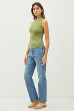Load image into Gallery viewer, The Alice Sleevless Rib Knit Top (8121757073616)
