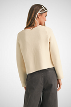 Load image into Gallery viewer, Long Sleeve Knitted Tie Front Cardigan (8229682806992)
