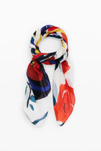 Load image into Gallery viewer, Arty Floral Scarf (8254680137936)
