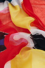 Load image into Gallery viewer, Arty Floral Scarf (8254680137936)
