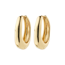 Charger l&#39;image dans la galerie, ASHER recycled earrings gold-plated (8140111675600)

