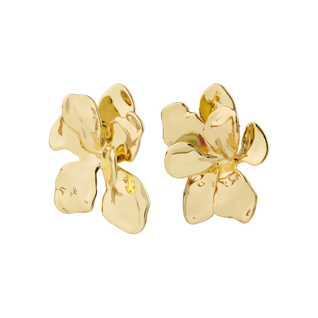 HALEN recycled flower earrings
