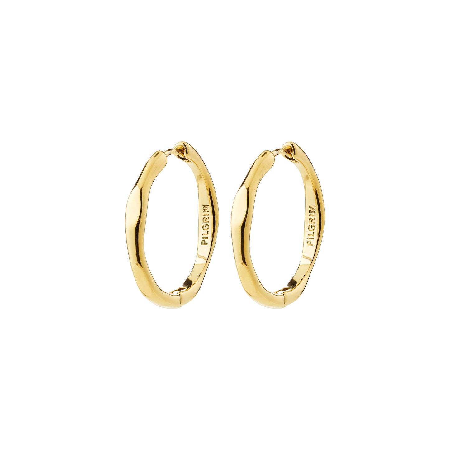 Inner Hoop Earrings Gold-Plated
