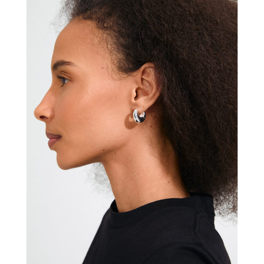 Boucles d'oreilles Kairoa plaquées argent