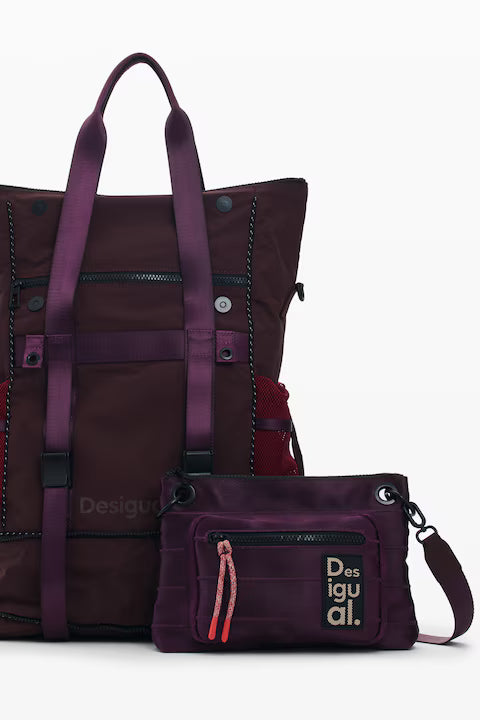 Long Shoulder Muli Zipper Bag