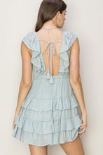 Charger l&#39;image dans la galerie, Open Back Tiered Mini Dress (8028537880784)
