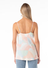 Load image into Gallery viewer, Pastel Abstract Cowl Neck Cami (7915277091024)
