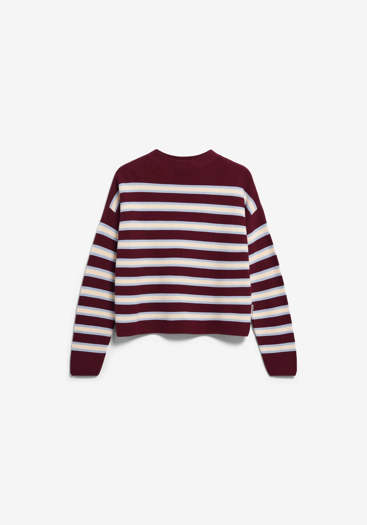Pull en maille rayé Merinaa
