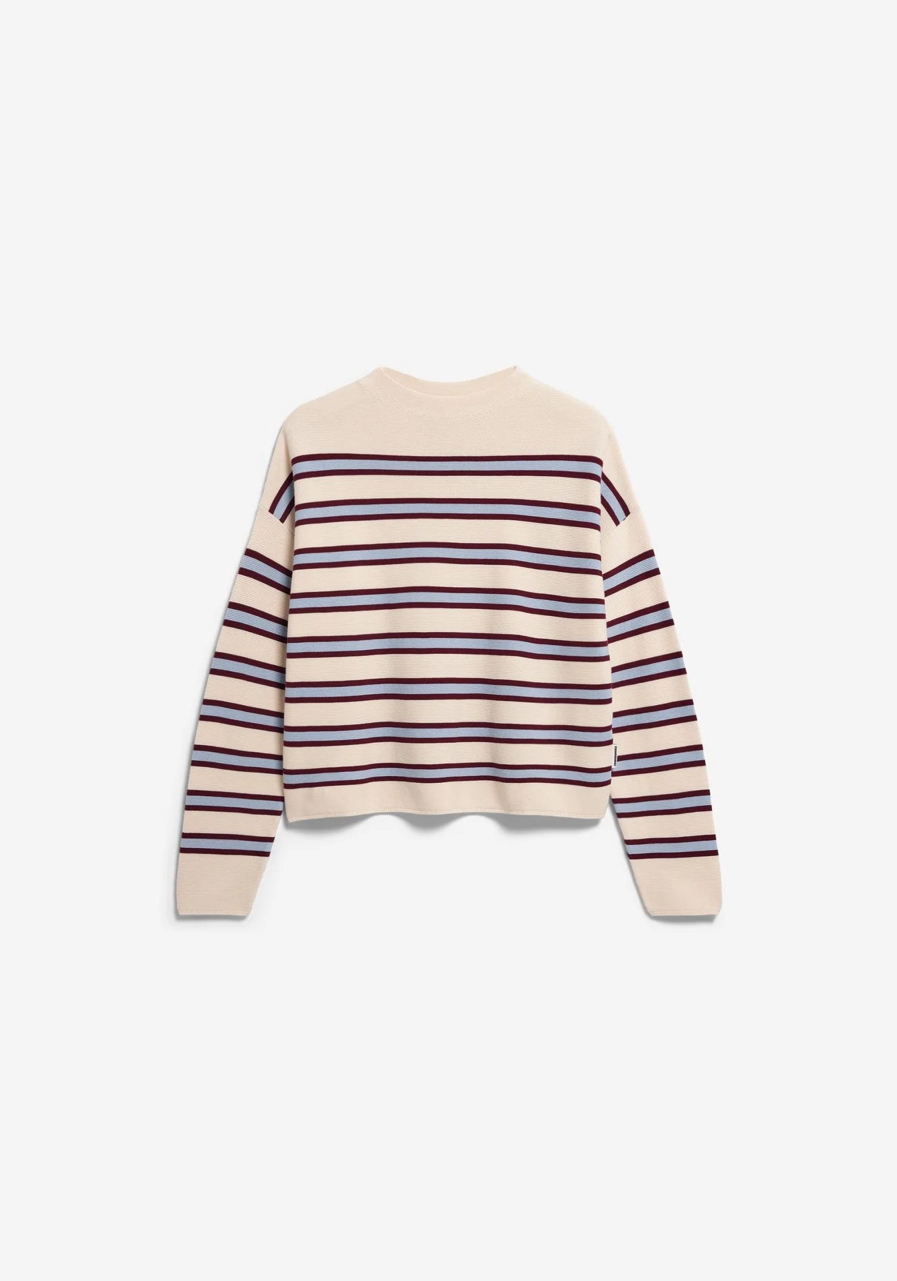 Merinaa Striped Knit Sweater