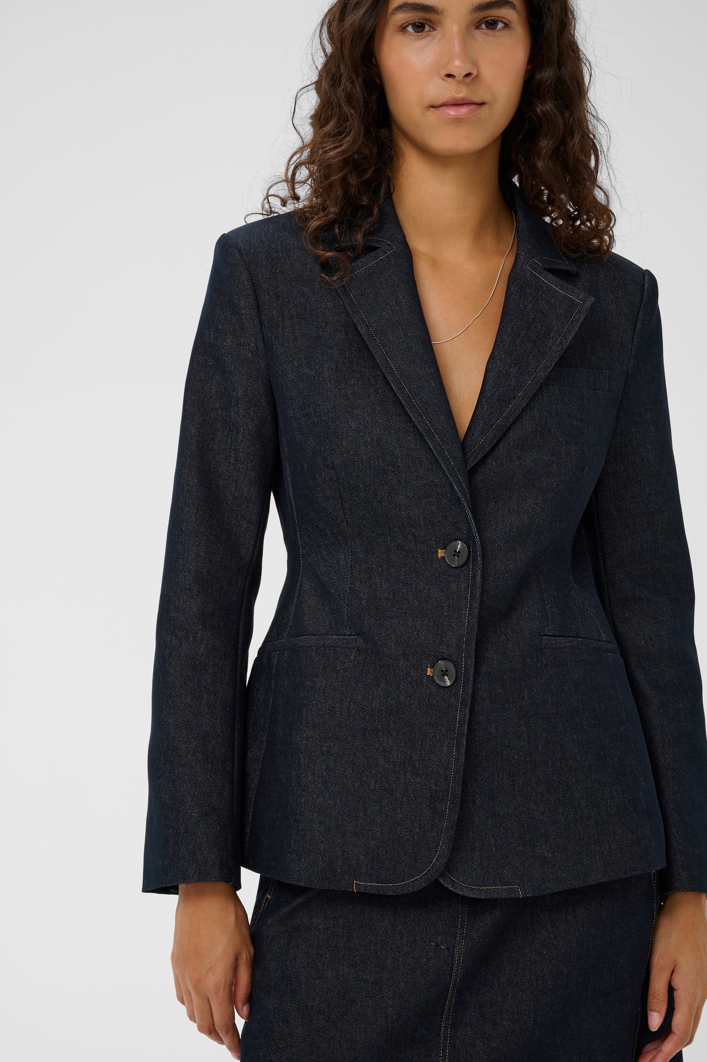 Deirdra Denim Blazer