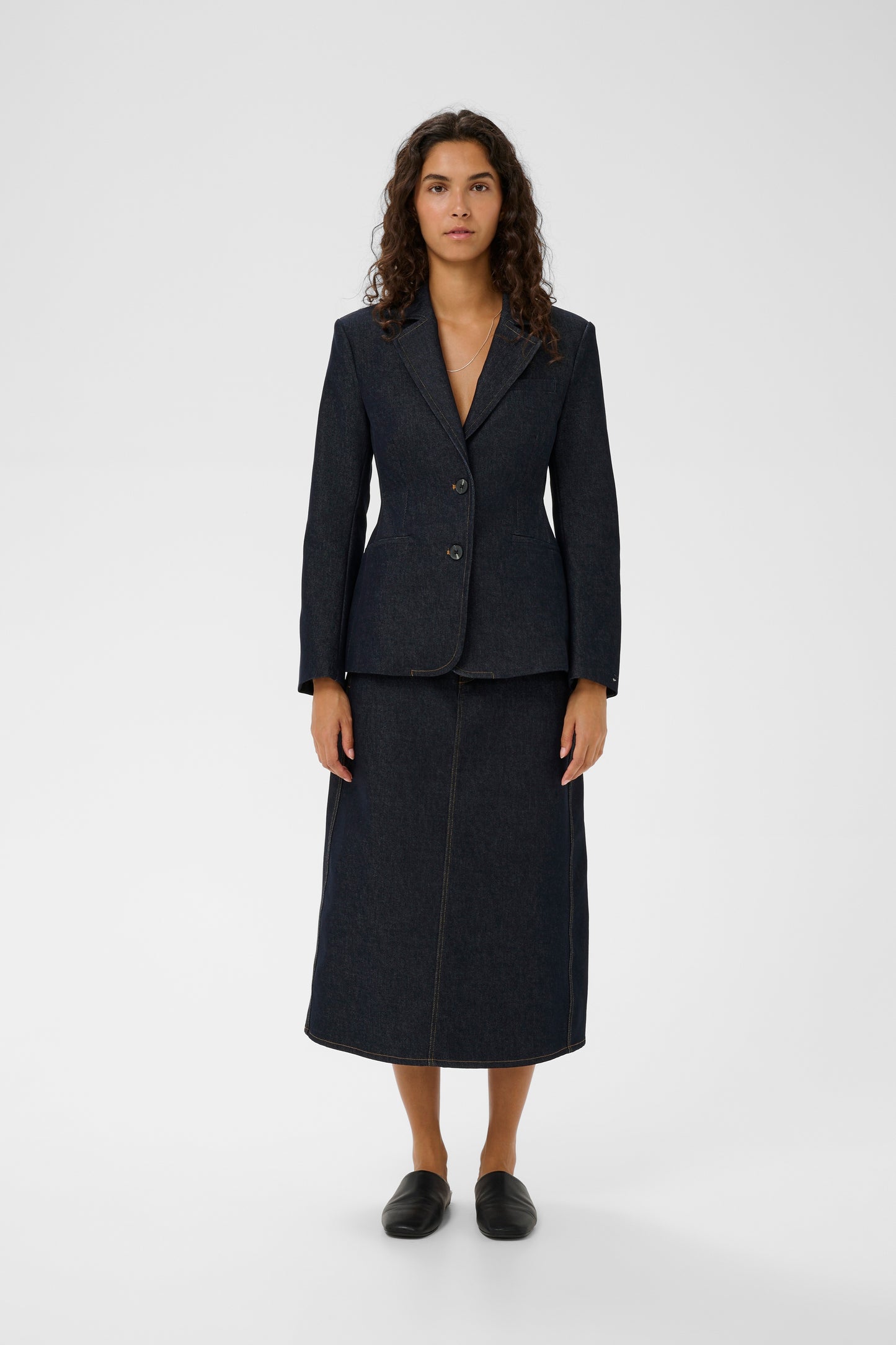 Deirdra Denim Blazer