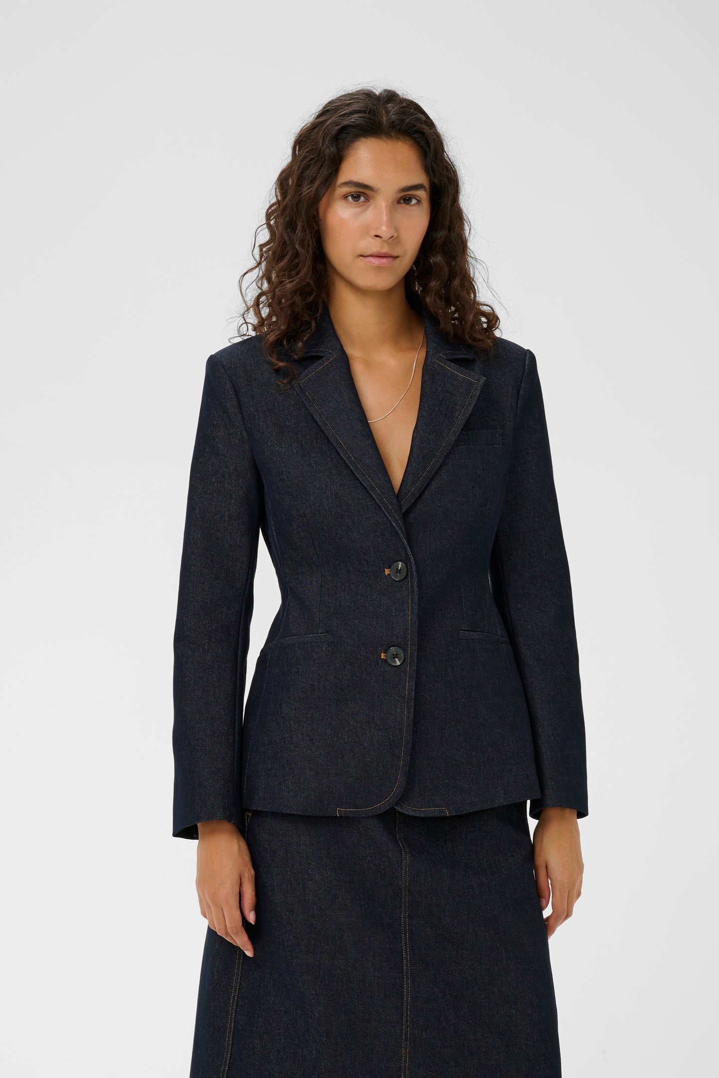 Deirdra Denim Blazer