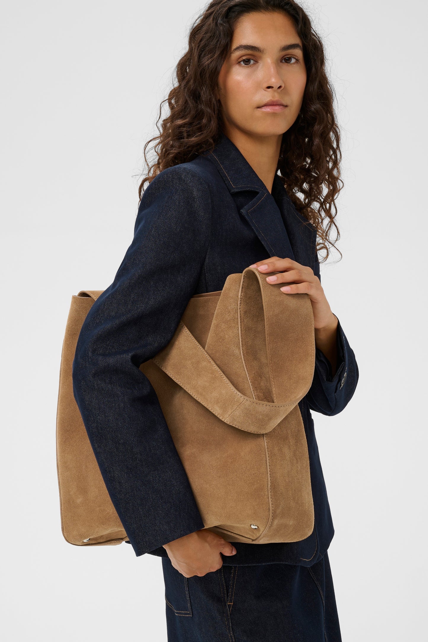Avika Suede Bag