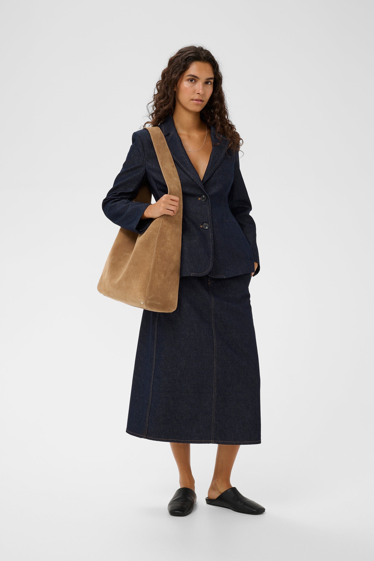 Avika Suede Bag