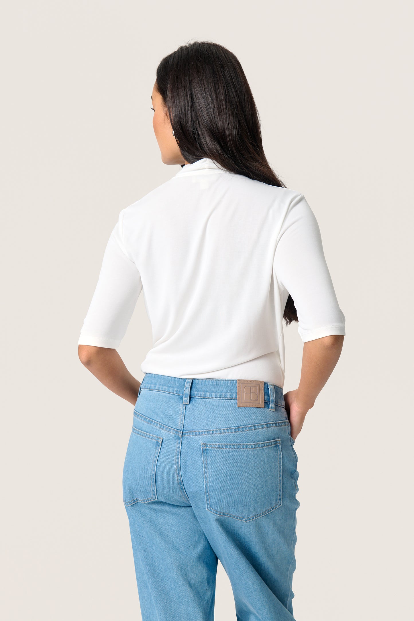 Columbine Wrap Blouse Ss