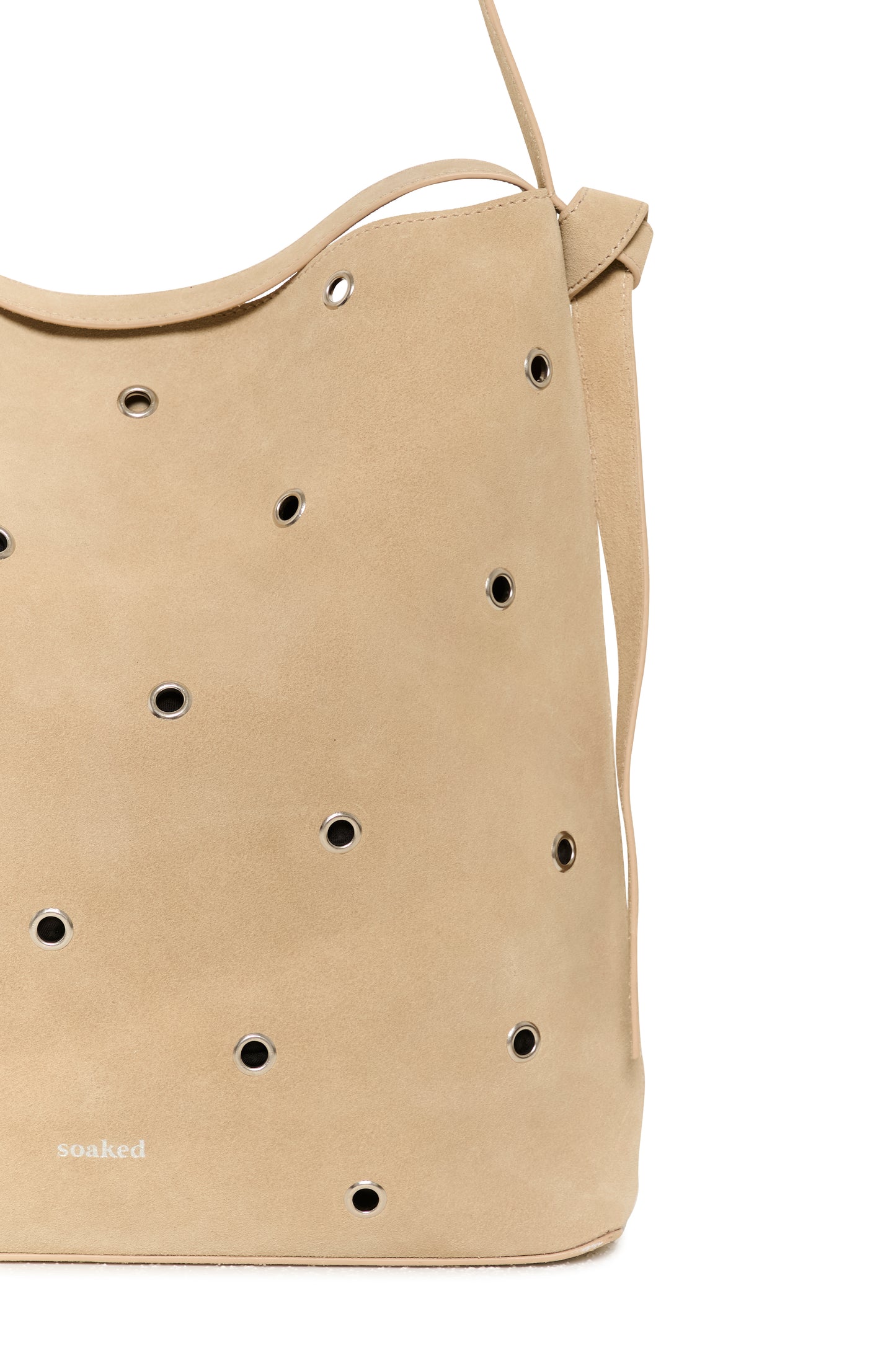 Calilje Eyelets Suede Bag