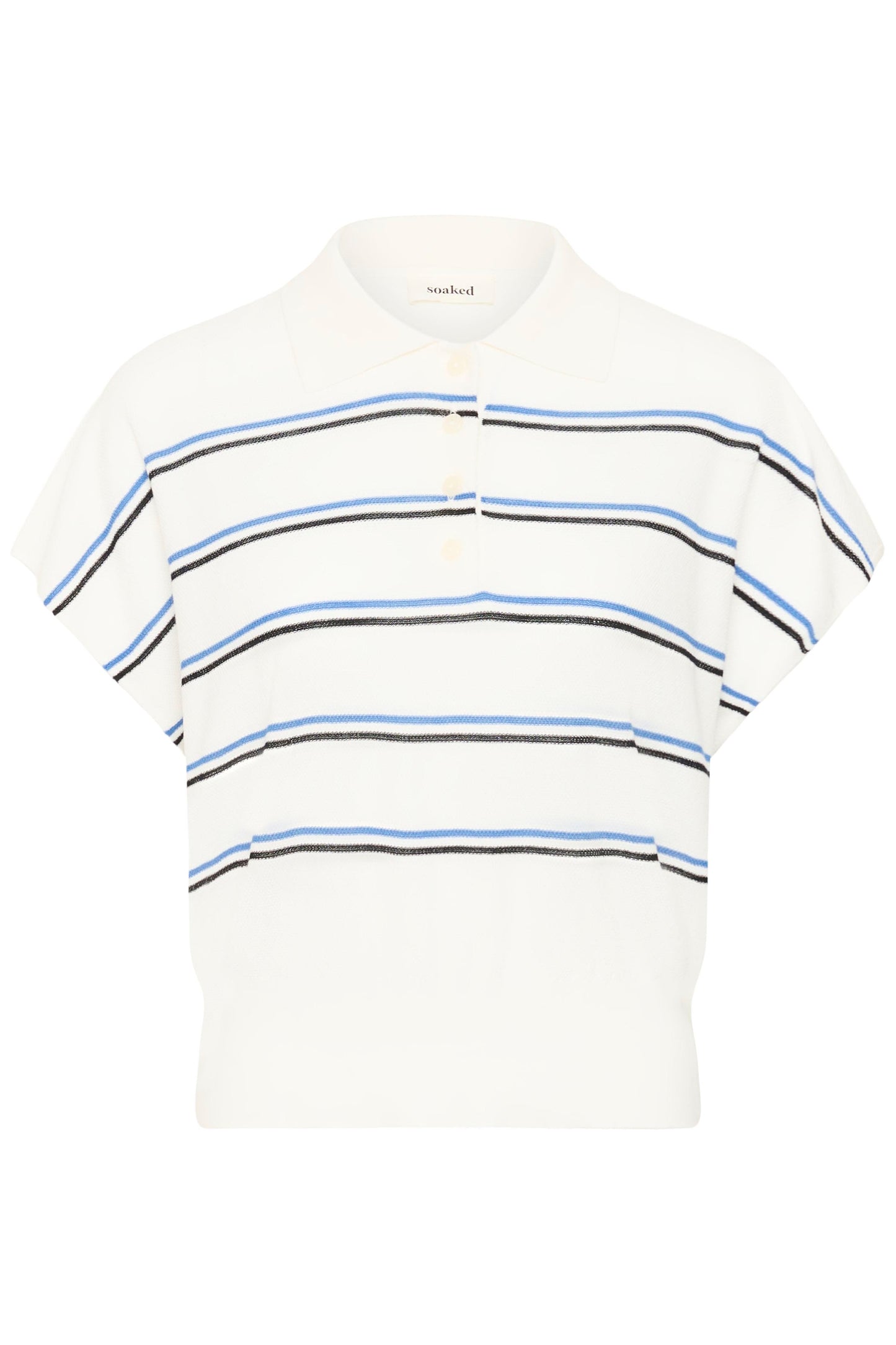 Elana Striped Polo