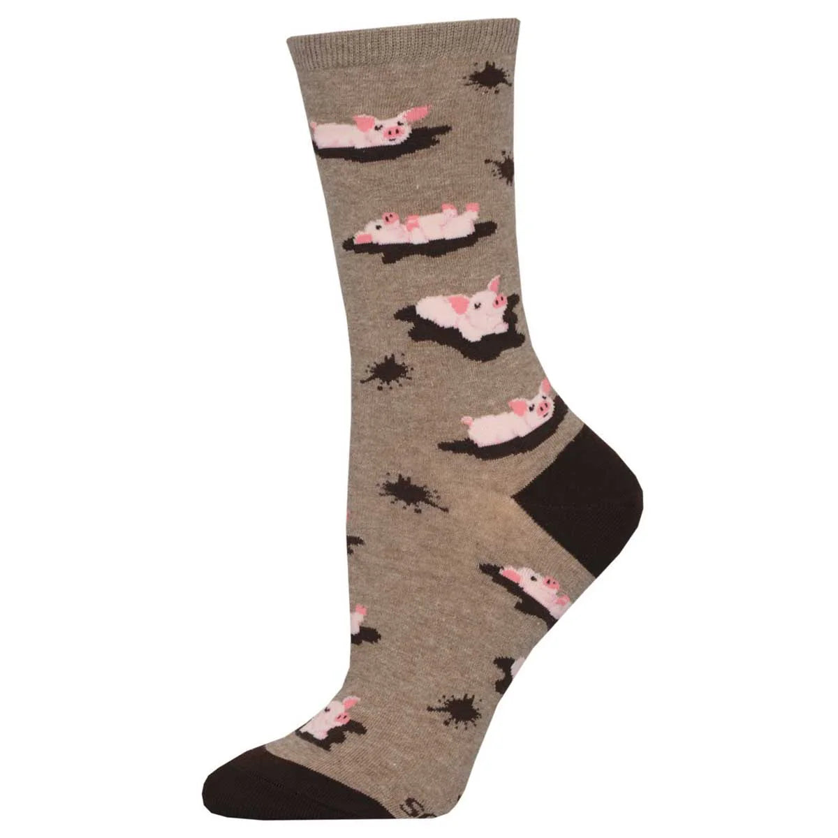 Graphic Cotton Crew Sock