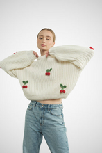 Load image into Gallery viewer, 3D Cherry Sweater (8229383471312)
