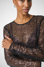 Load image into Gallery viewer, Adea Long Sleeve Sequin Blouse (8235724603600)
