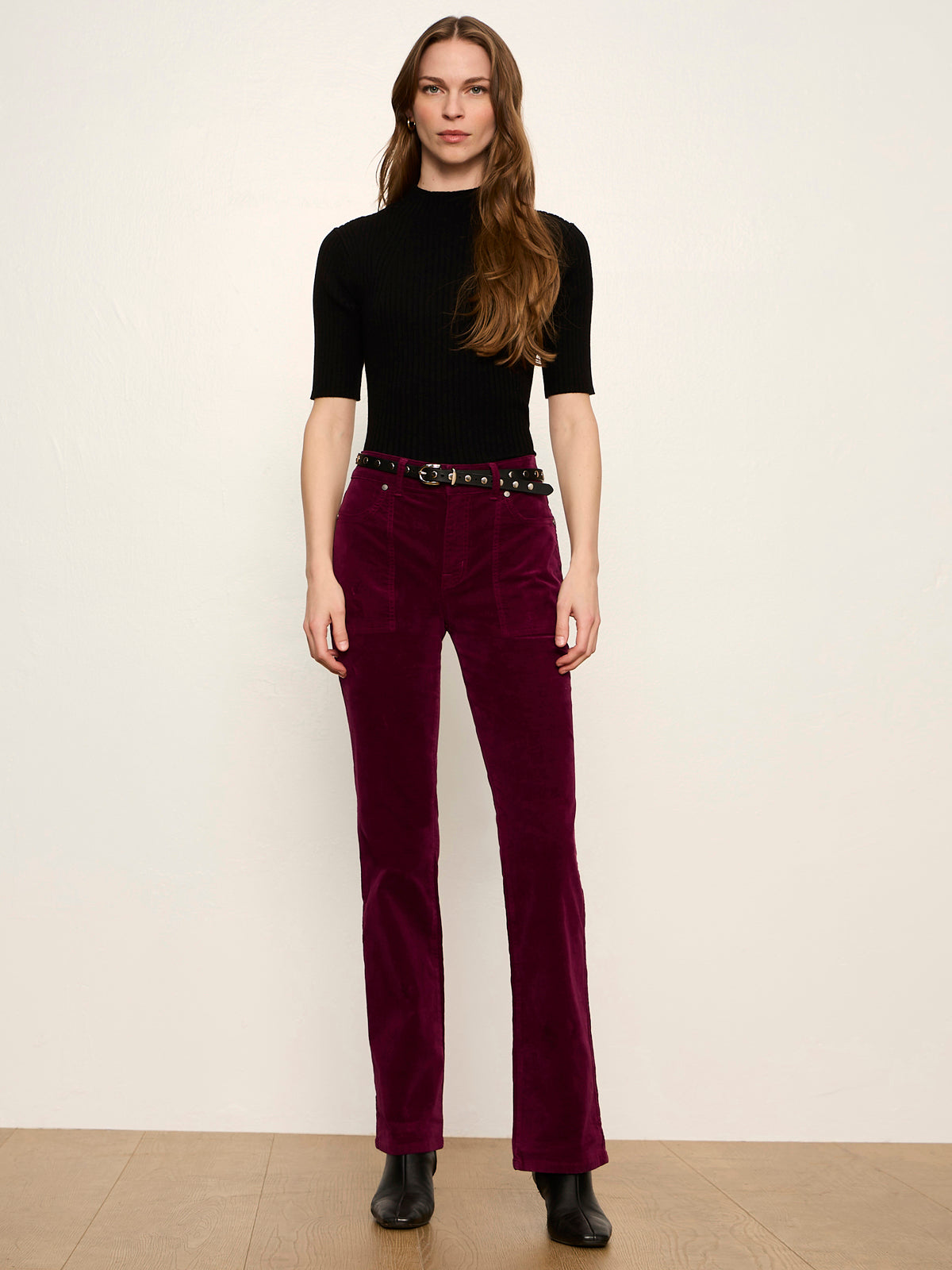 Play Date Velveteen Bootcut