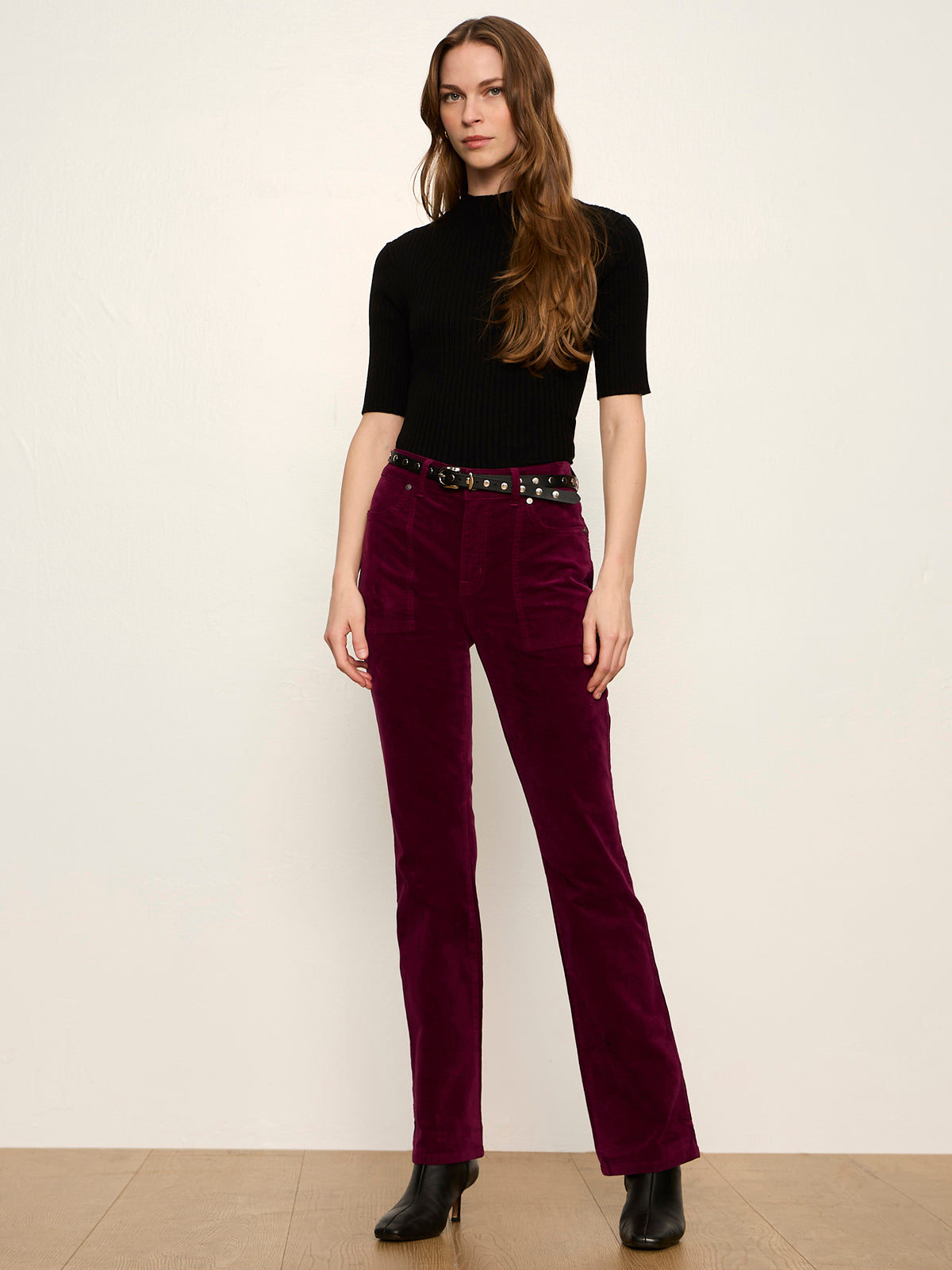Play Date Velveteen Bootcut