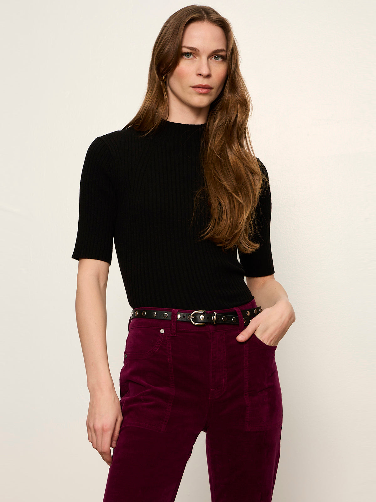 Play Date Velveteen Bootcut