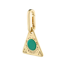Load image into Gallery viewer, Charm Recycled Triangle Pendant - Pendant (8011775738064)
