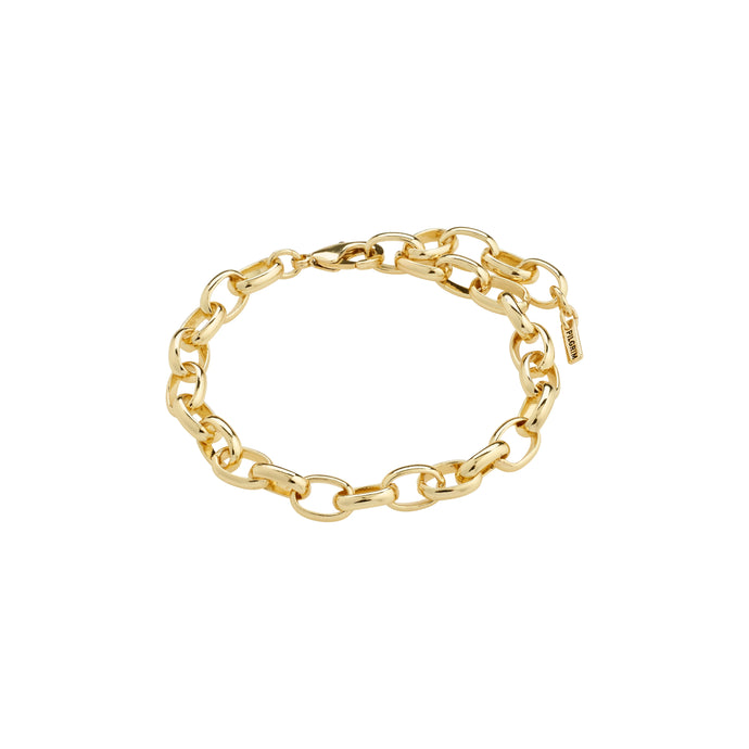 CHARM recycled bracelet gold-plated (8140117967056)