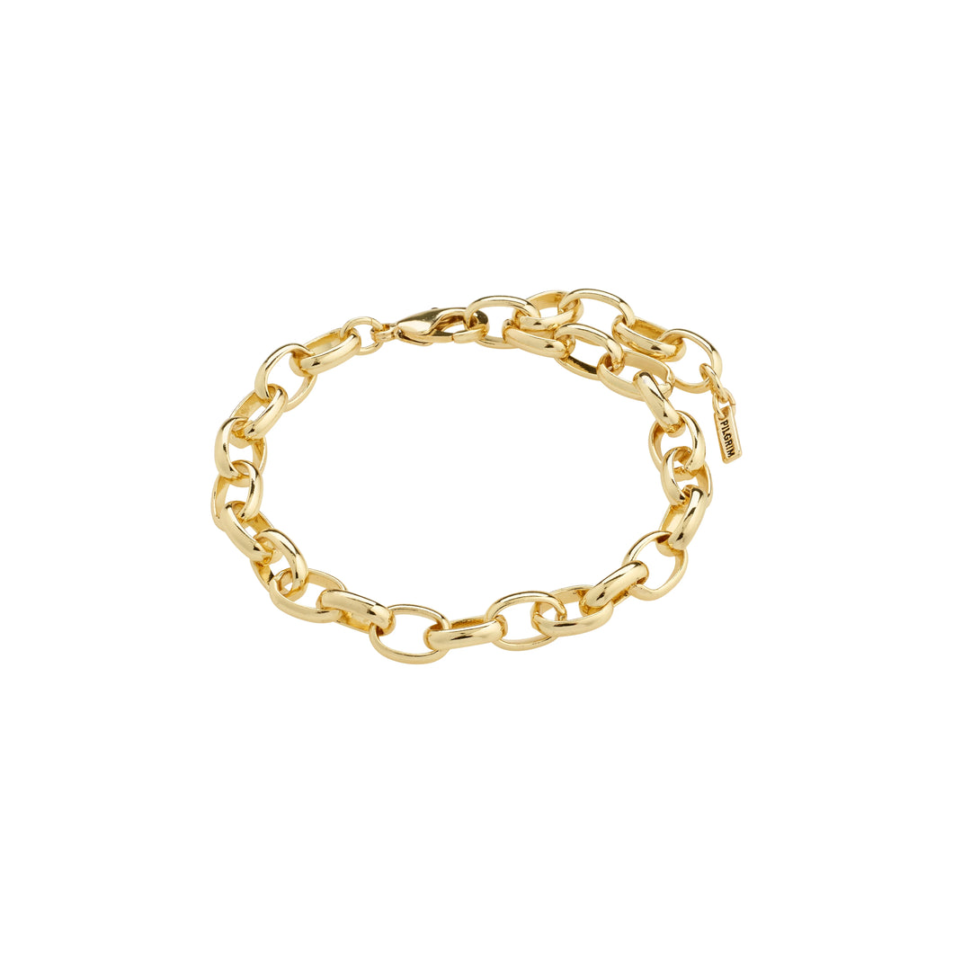CHARM recycled bracelet gold-plated (8140117967056)